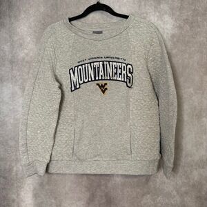 Knights Apparel West Virginia University Mountaineers Quilted Front Pocket Sz L